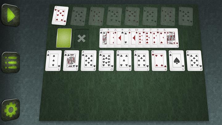 Rubias y morenas (Blondes and Brunettes solitaire)