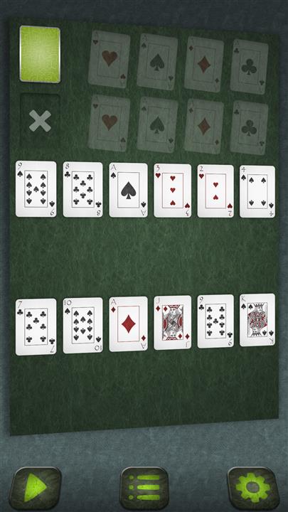 Ocupado ases (Busy Aces solitaire)