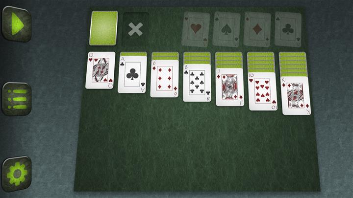 골드 러시, 3 카드 (Klondike by Threes solitaire)