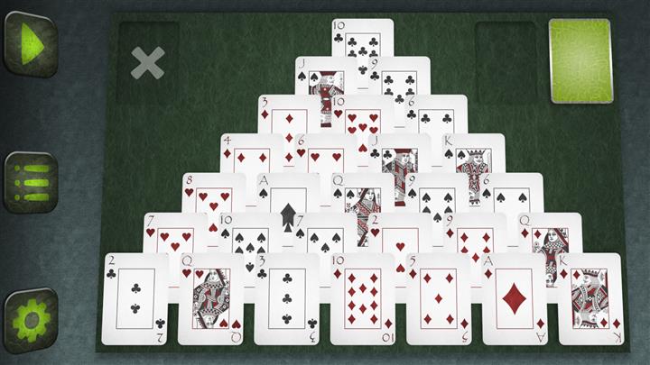 Pirâmide (Pyramid solitaire)