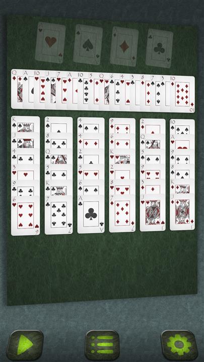 Stonewall solitaire