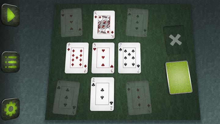 سه کارت در گوشه ای (Threes in the Corner solitaire)